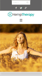 Mobile Screenshot of hemptherapy.net